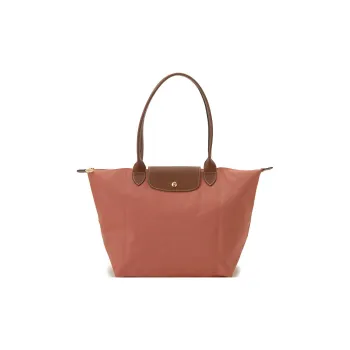 LONGCHAMP Le Pliage Canvas Handbag Large Size Women's Red