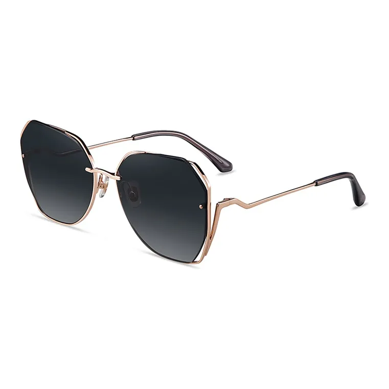 HELEN KELLER Irregular Shape Sunglasses Women's-0