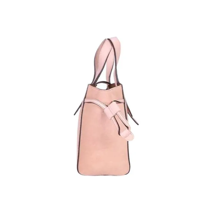 Furla Net Collection Cow Leather Basket Bag, Handbag, Shoulder Bag, Crossbody Bag Small Size Women's Pink-2