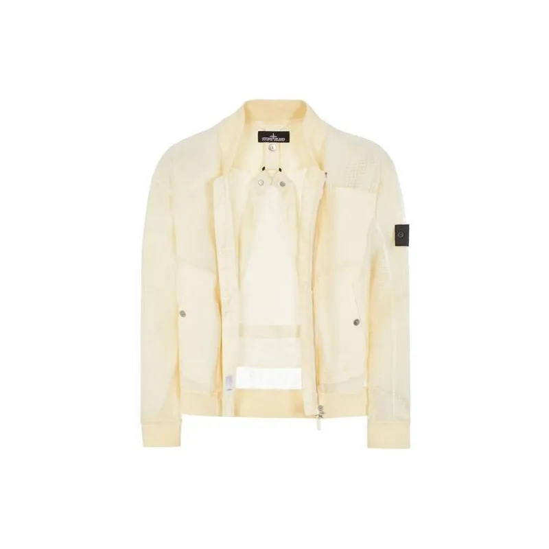 STONE ISLAND Zipped Bomber Jacket-2