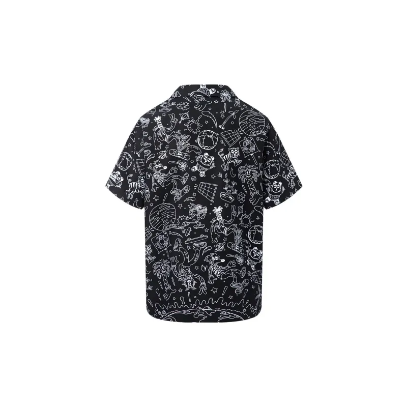 LiNing Li Ning X Steven Harrington Shirt Men's Black-1