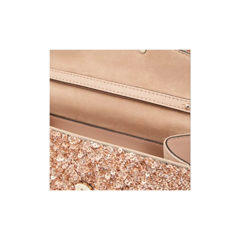 Valentino VLogo Sequin Embellished Mini Shoulder Bag-5