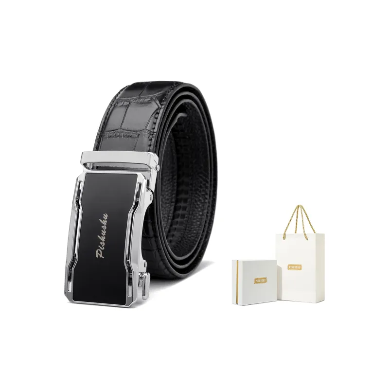 PISHUSHU Leather Belts Men-10