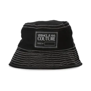VERSACE Bucket Hats Men Black