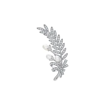 JAY Brooches Women's Silver