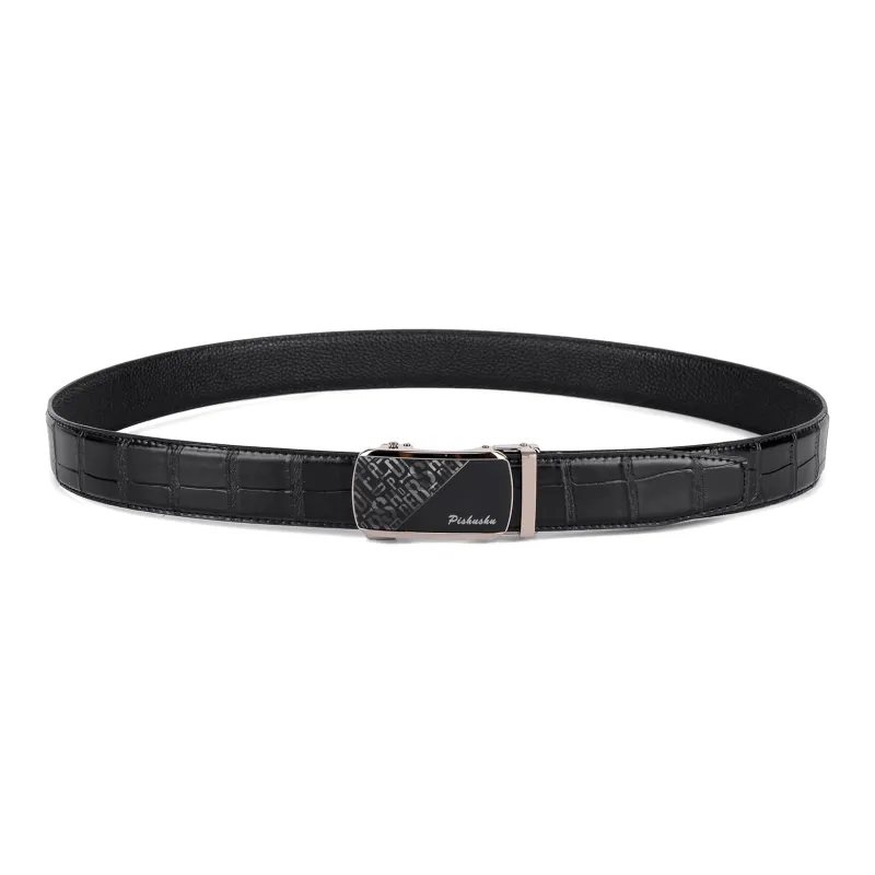 PISHUSHU Leather Belts Men-7