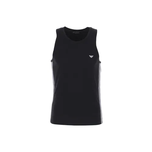 EMPORIO ARMANI Tank Tops Men Black