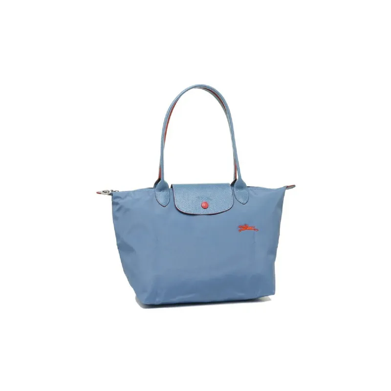 LONGCHAMP Le Pliage Club Fabric Dumpling Bag Handbag, Shoulder Bag Women's Blue-1