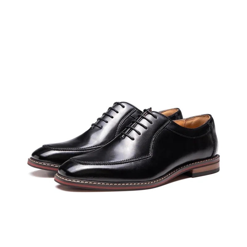 VICKI BROWN Dress Shoes Men Low Top Black/Dark Brown-2