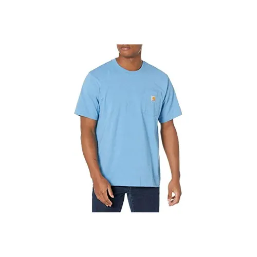 Carhartt T-Shirts Men Blue