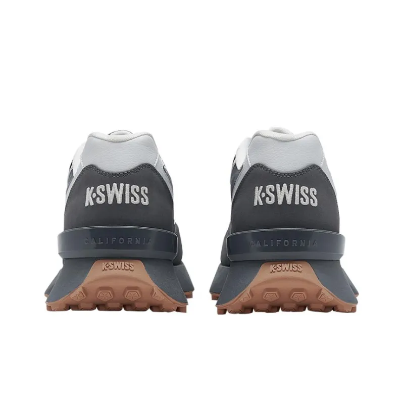 KSWISS Bristol Geneva Shock Absorbers With Slip Resistant Features Low Top Casual Shoes Men's Gray-4