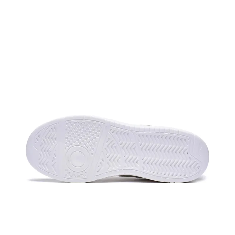 LiNing Acer Truncatum Slip-Resistant Cushioning Abrasion-Resistant Low-Top Skateboard Shoes Women's White Gray-6