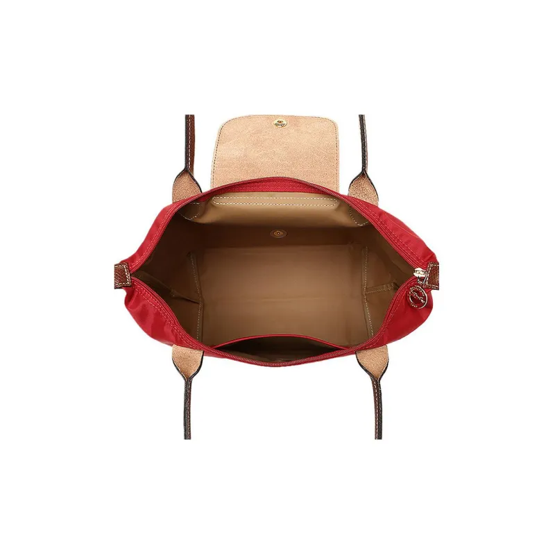 LONGCHAMP Le Pliage Canvas Bag, Dumpling Bag, Shoulder Bag Trumpets Women's Red-2