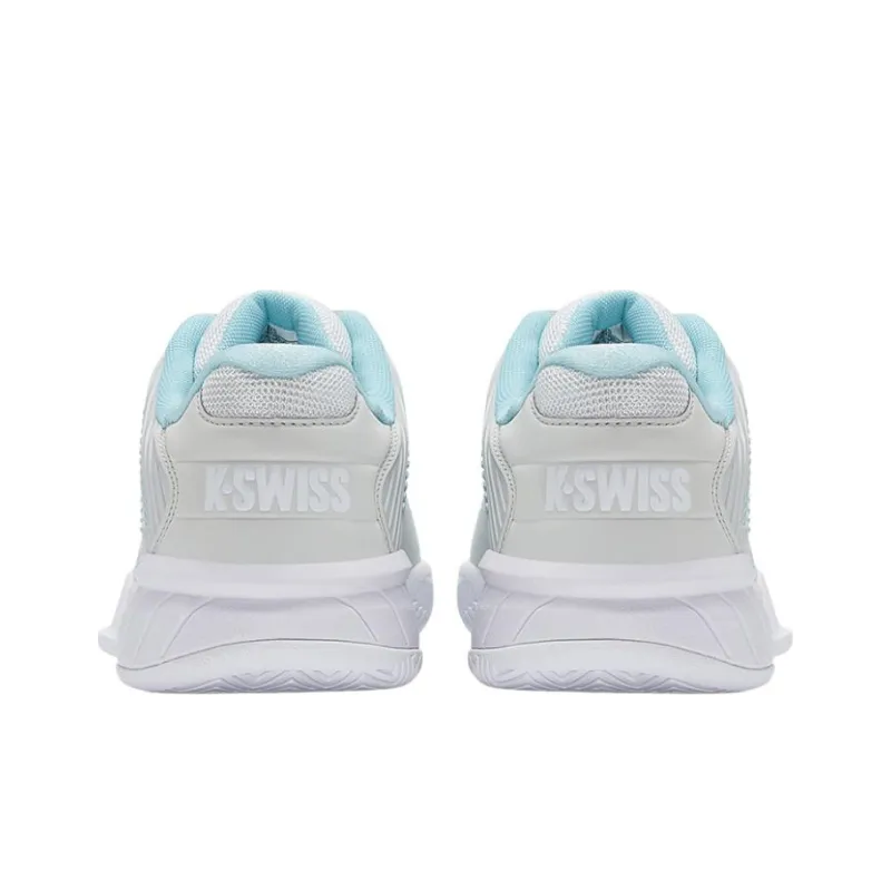 KSWISS Shock Absorbers With Slip Resistant Features Low Top Tennis Shoes Women's Gray Blue-4