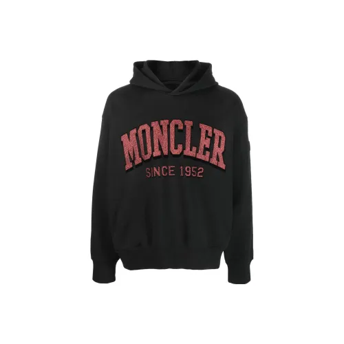 Moncler Glitter Logo-print Hoodie