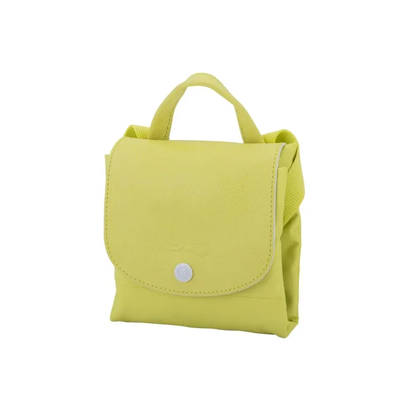 LONGCHAMP Polyester Handbag Backpack Regular Women's Yellow-4