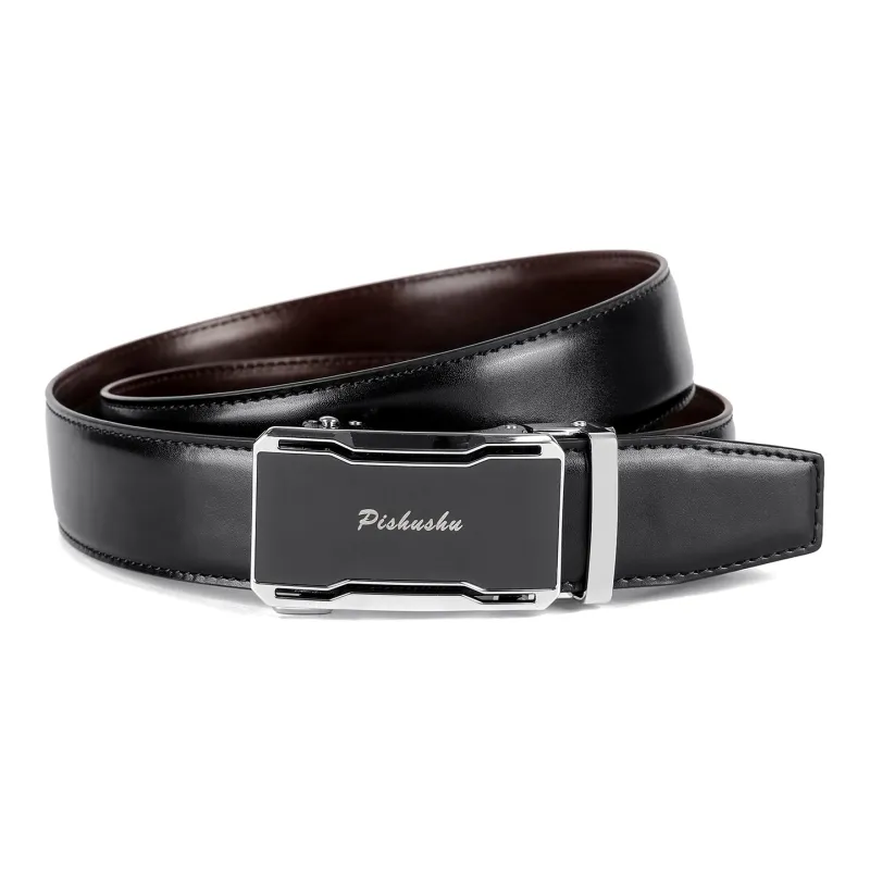 PISHUSHU Leather Belts Men-6