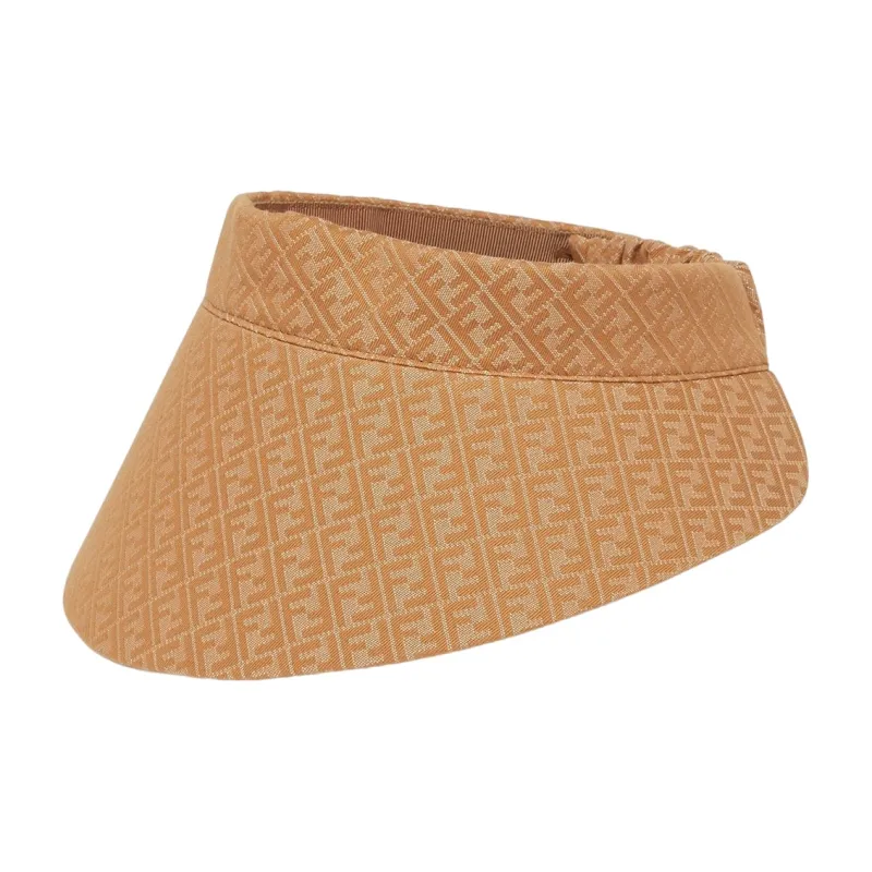 FENDI Sun Protection Hats Unisex Brown-0