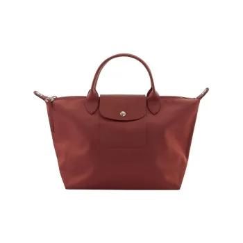 LONGCHAMP Le Pliage Néo Fabric Dumpling Bag Laptop Bag Portable Crossbody Bag Shoulder Bag Large Size Women's Red
