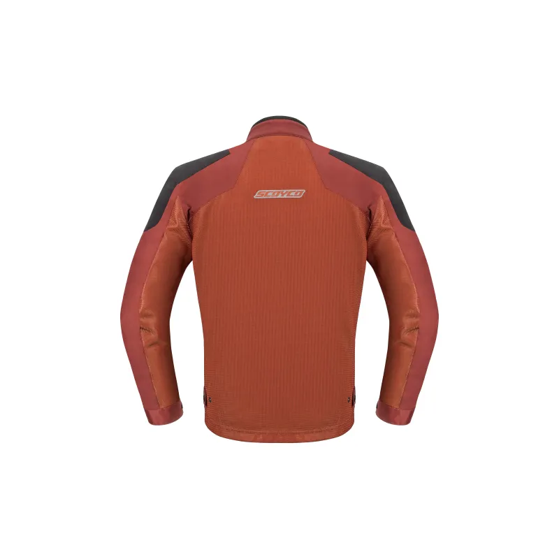 SCOYCO Motorcycle Jacket Men's JK182 Red-1