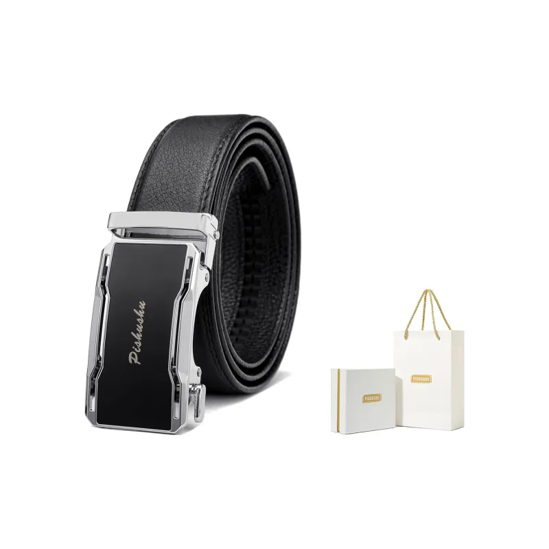 PISHUSHU Leather Belts Men-0