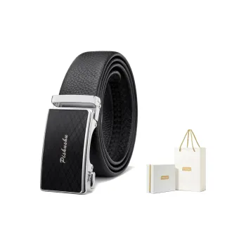 PISHUSHU Leather Belts Men