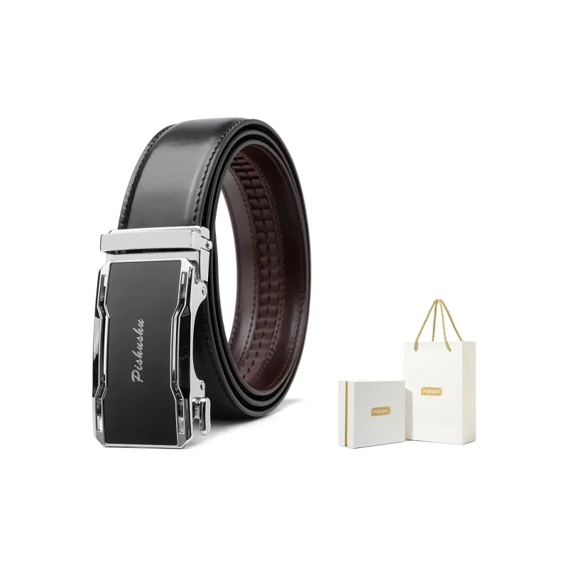 PISHUSHU Leather Belts Men-3