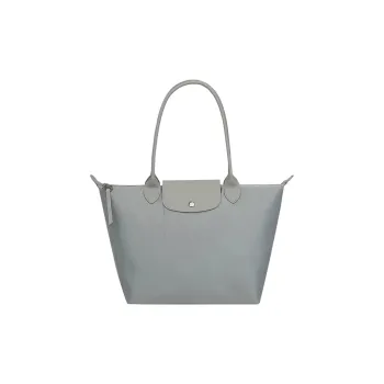 LONGCHAMP Le Pliage Néo Fabric One Shoulder Handbags Small Size Women's Cement Gray