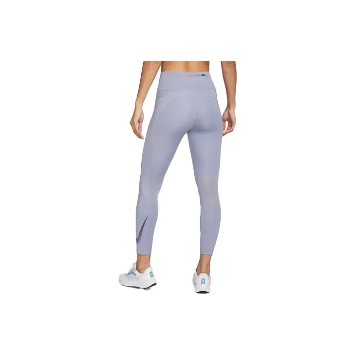 Nike Sports Pants Women's Mist Gray Blue-1