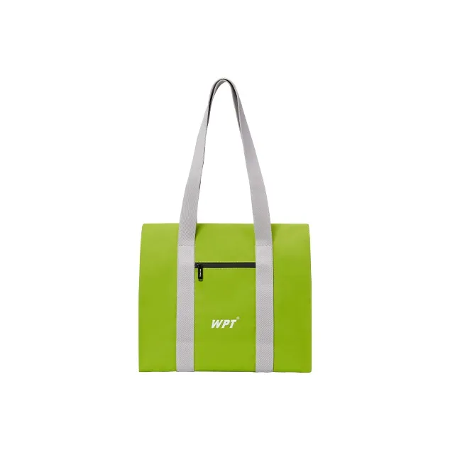 WPT PU Nylon One Shoulder Portable Tote Large Size Women's Multicolor-30