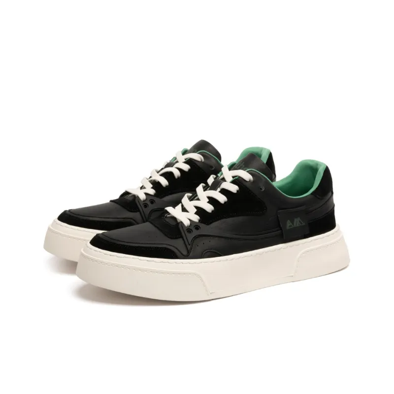 Anthony Miles Stylish Skateboarding Shoes Men's Black-1