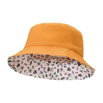 FLEXFIT Bucket Hats Men Orange