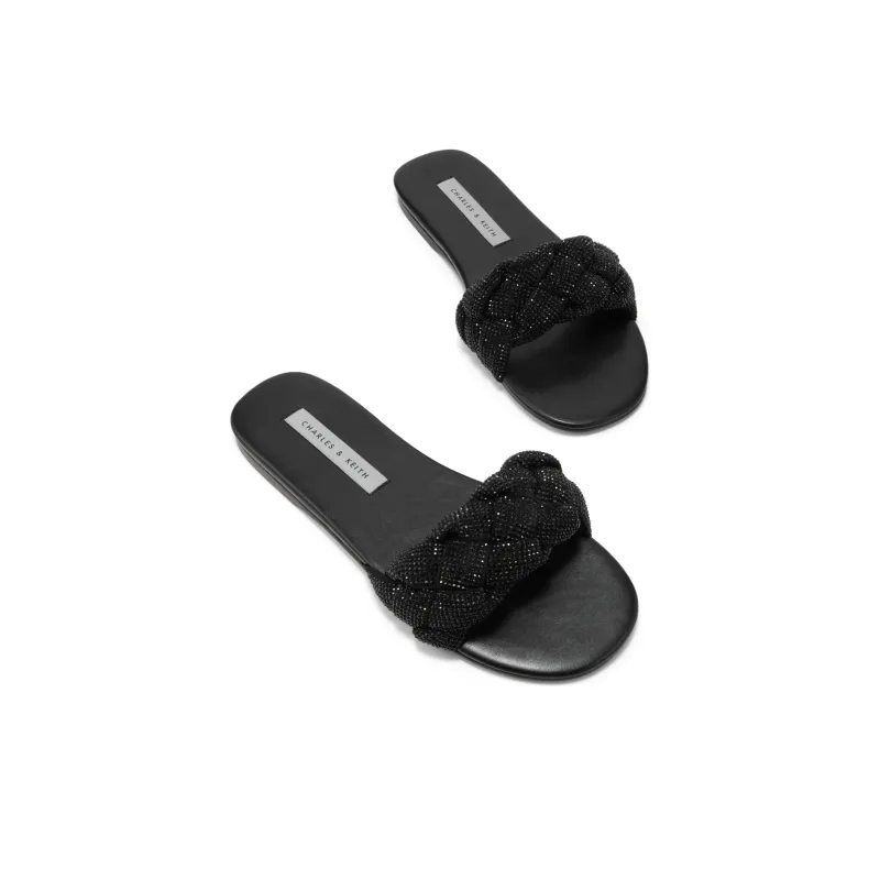 CHARLES&KEITH Composite Sole Slide Slippers Women's-5
