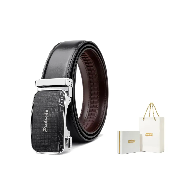 PISHUSHU Leather Belts Men-3