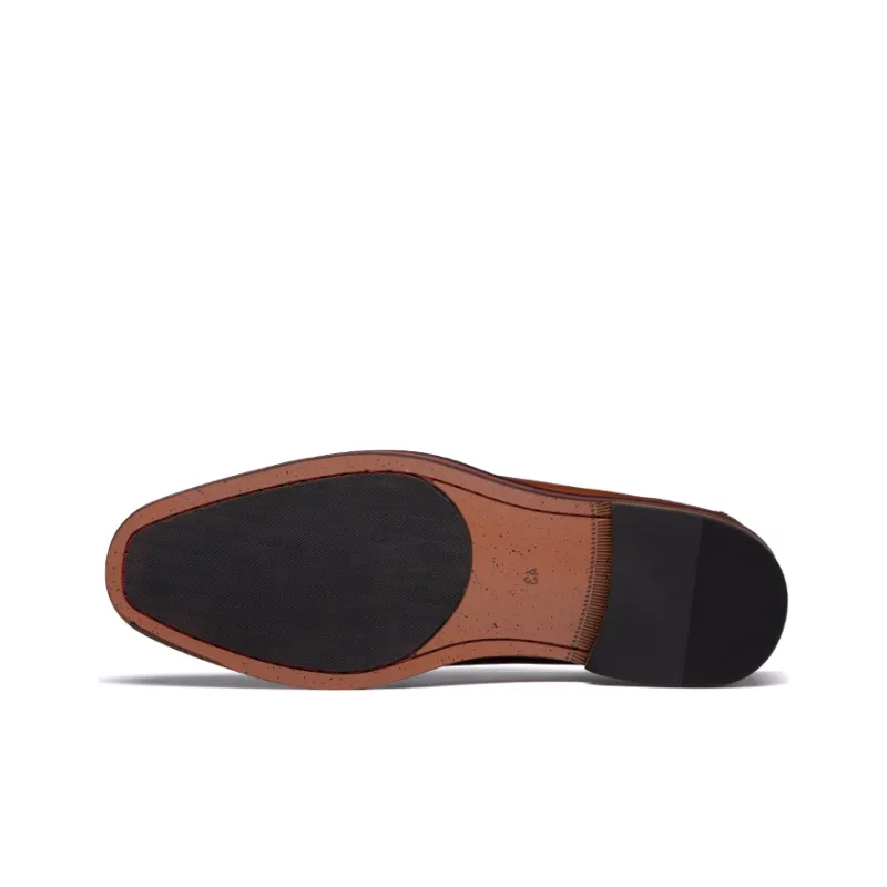 VICKI BROWN Dress Shoes Men Low Top Black/Dark Brown-11