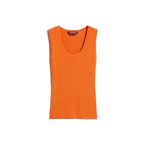 MaxMara Studio Tank Tops Women's Orange