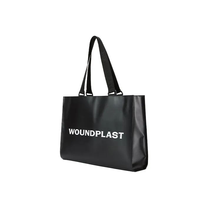 WPT PVC Tote Bag Shopping Bag Shoulder Bag Large Size Unisex Multicolor-2