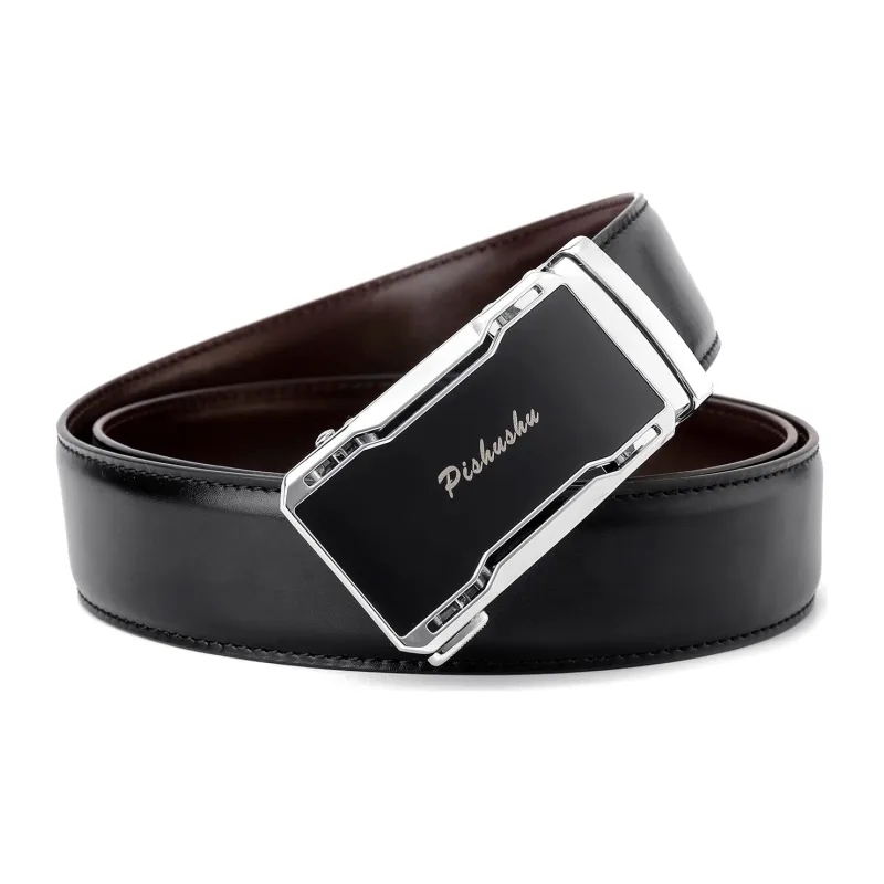 PISHUSHU Leather Belts Men-9