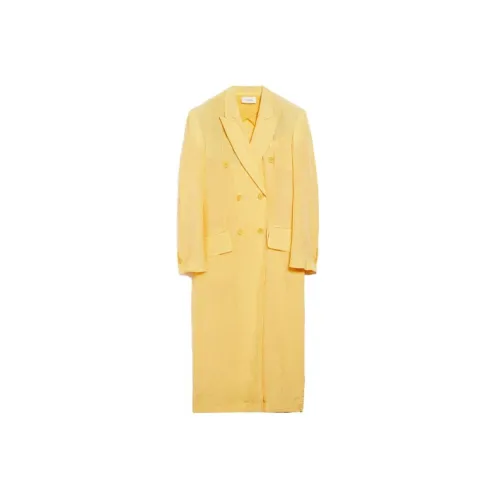 SportMax Coats Women's Yellow