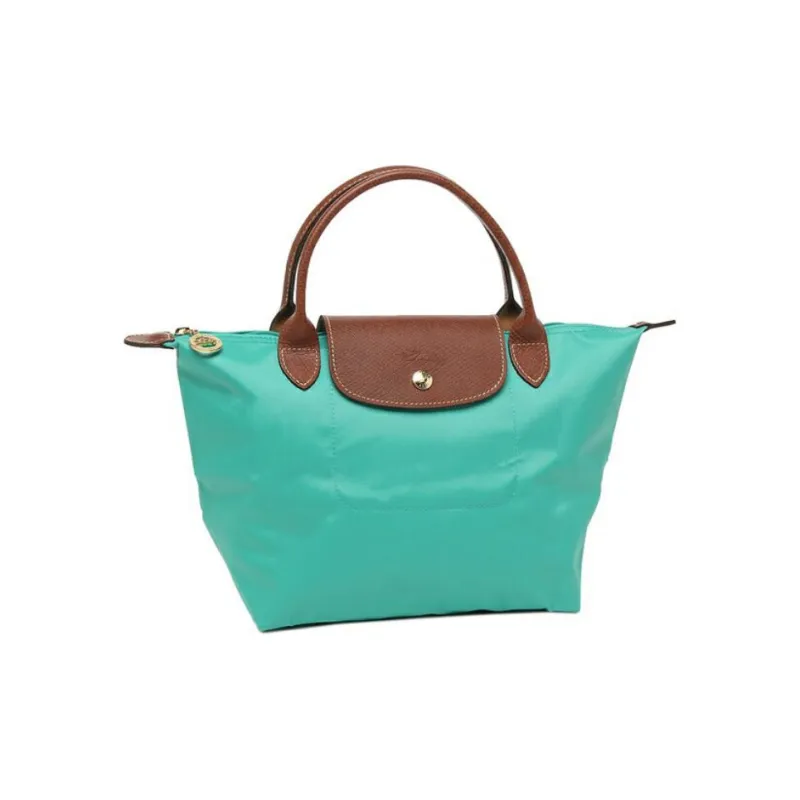 LONGCHAMP Le Pliage Canvas Canvas Bag Dumpling Bag Handbags Small Size Women's Blue-1