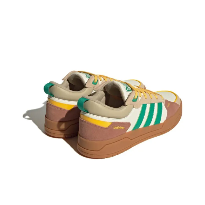 Adidas Neo 100DB 'Yellow Green Brown'-3