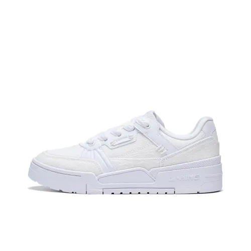 LINING Journey 1.5 Skateboard Shoes Women's Low-Top White