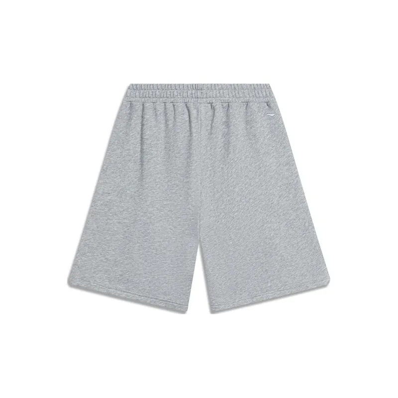 LINING Sports Fashion Collection Sports Shorts Men Heather Gray-1