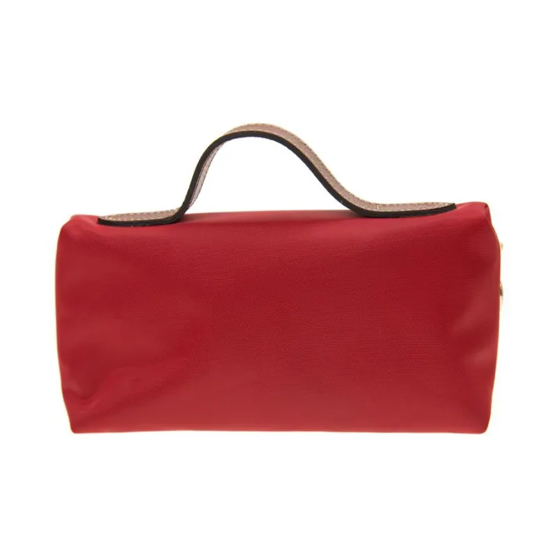 LONGCHAMP Le Pliage Canvas Makeup Bags Handbags Mini Women's Red-2