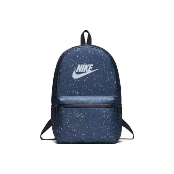 Nike Heritage Polyester Backpack Regular Unisex Blue