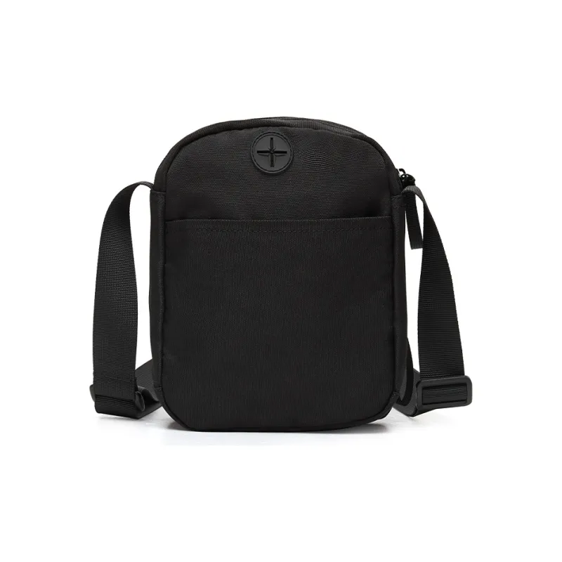 QING QI ZHE Fabric Crossbody Bag Regular Unisex Black-3