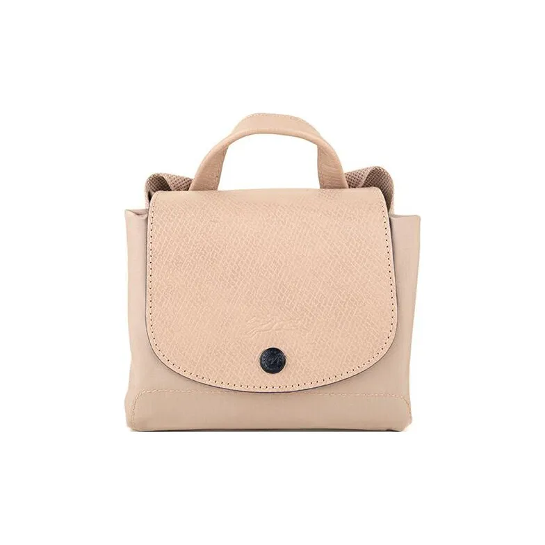 LONGCHAMP Fabric Backpack Mini Women's Cherry Blossom Pink-4