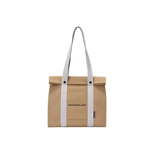 WPT PU Nylon One Shoulder Portable Tote Large Size Women's Multicolor-18