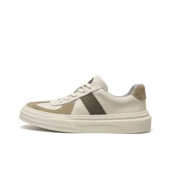 Anthony Miles Anthony Miller Stylish Skateboarding Shoes Men's Beige Apricot