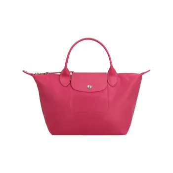 LONGCHAMP Le Pliage Néo Nylon Shoulder Bag Crossbody Bag Handbag Women's Rose Red
